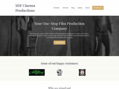 sdfcinemallc.com snapshot