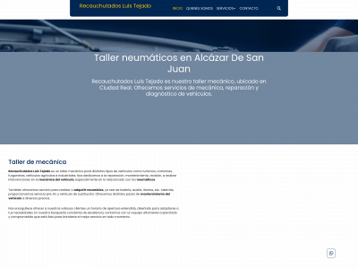 www.recauchutadosluistejado.com snapshot
