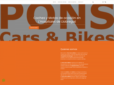ponscarsbikes.com snapshot