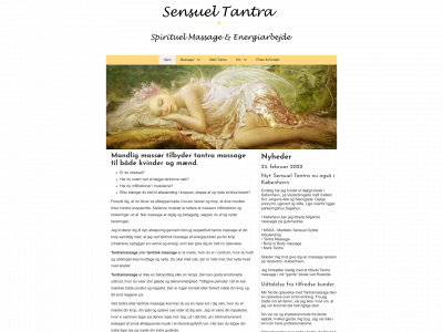 sensueltantra.dk snapshot