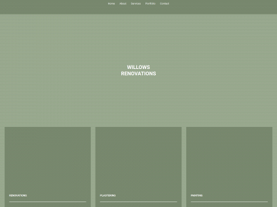 willowsrenovations.com snapshot