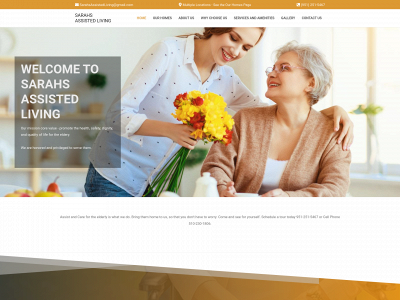 sarahsassistedliving.com snapshot