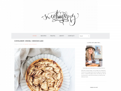 sweetpoppybakes.com snapshot