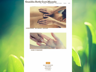 gunillasmassage.se snapshot