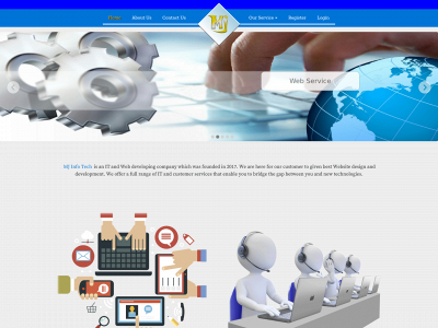 mjinfotechs.com snapshot