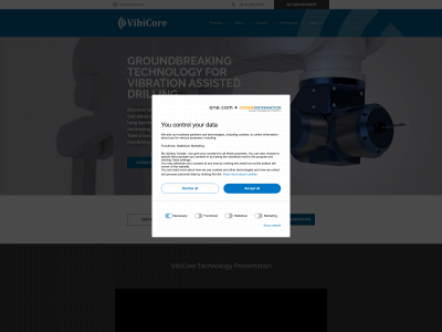 vibicore.se snapshot