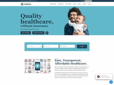 medblue.com snapshot