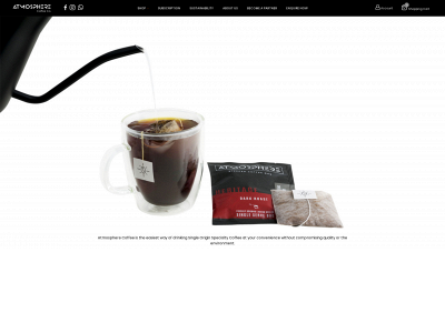 atmospherecoffeeco.com snapshot