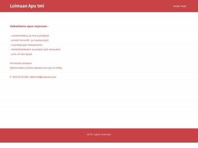 loimaanapu.fi snapshot
