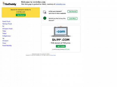 vrctribe.com snapshot