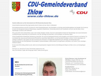 cdu-ihlow.de snapshot