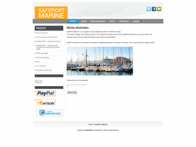 safeportmarine.se snapshot