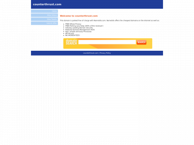 counterthrust.com snapshot