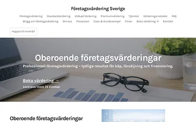 foretagsvarderingsverige.se snapshot