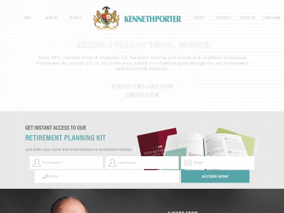kennethporterandcompany.com snapshot
