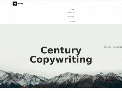 centurycopywriting.com snapshot