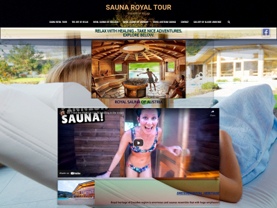 saunaroyaltour.com snapshot