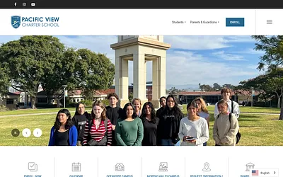 pacificview.org snapshot