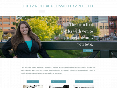 thesamplelaw.com snapshot