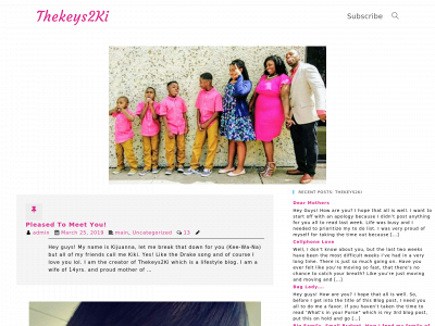 thekeys2ki.com snapshot