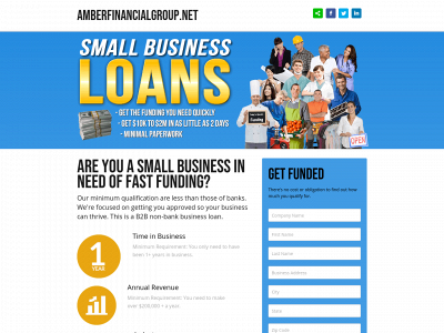 amberfinancialgroup.net snapshot