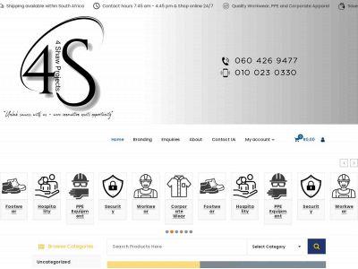 4shawprojects.co.za snapshot