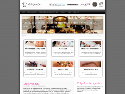 gefleskincare.se snapshot