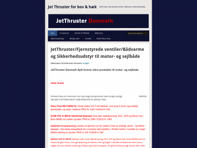 jetthruster.dk snapshot