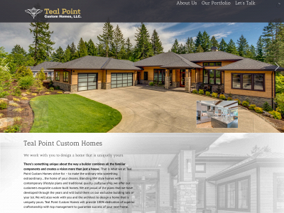 tealpointcustomhomes.com snapshot