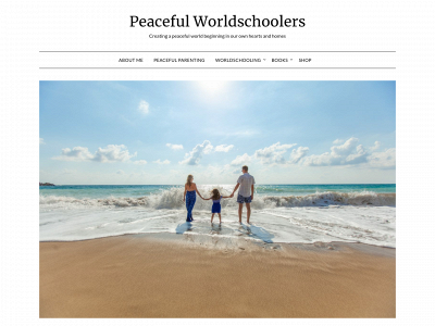peacefulworldschoolers.com snapshot