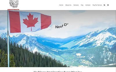 harbingerimmigration.ca snapshot