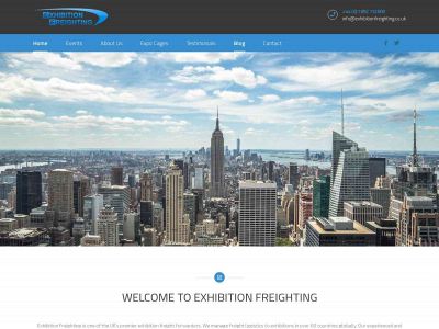 exhibitionfreighting.com snapshot