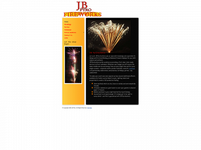 jbpyro.co.uk snapshot
