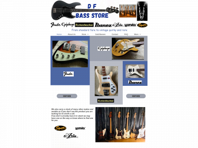 dfbassstore.co.uk snapshot