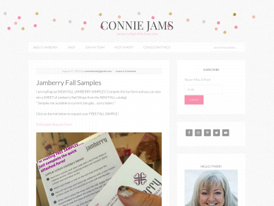 conniejams.com snapshot
