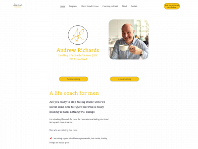 andrewmrichards.com snapshot