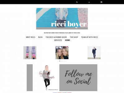 www.ricciboyer.com snapshot