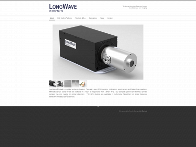 longwavephotonics.com snapshot