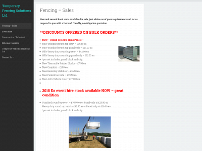 tfsfencing.com snapshot