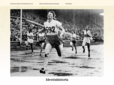 idrottshistoria.com snapshot