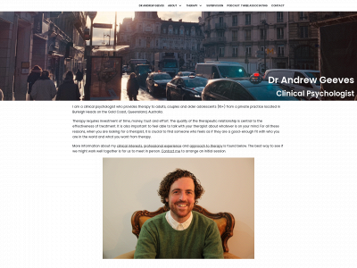 andrewgeeves.com snapshot