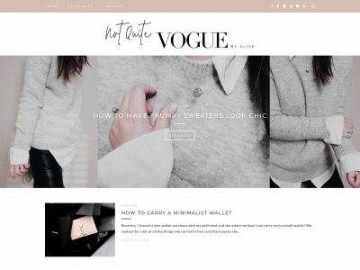 notquitevogue.com snapshot