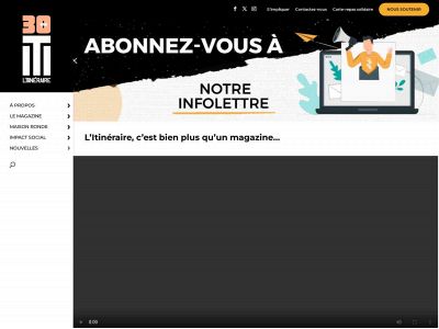 itineraire.ca snapshot