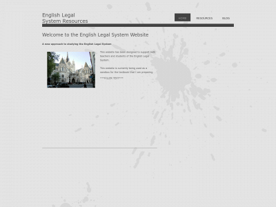 englishlegalsystemresources.co.uk snapshot