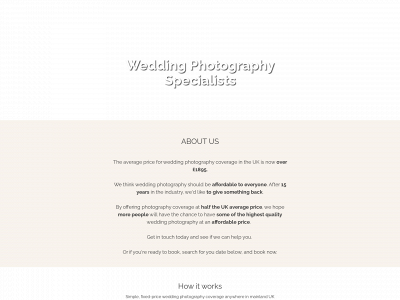 weddingphotographyspecialists.co.uk snapshot