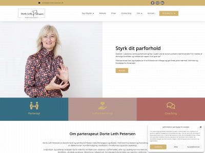 dortelethpetersen.dk snapshot