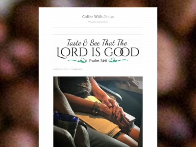 twelveouncesofjesus.com snapshot
