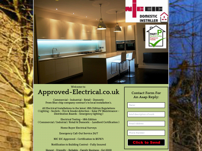 approved-electrical.co.uk snapshot
