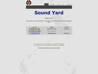 soundyard.de snapshot