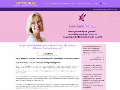 coachingtojoy.com snapshot